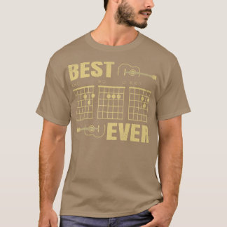 Mens Best Guitar Vater Ever Guitar Lover Guitarist T-Shirt