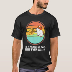 Mens Best Hamster Vater Ever Teddy Hamster T-Shirt