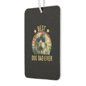 Mens Best Hund Vater je Neufundland Fars Day Autolufterfrischer (Links)