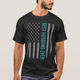Mens Best Husband Ever American Flag Shirt Geschen