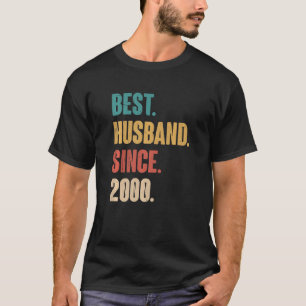 Mens Best Husband seit 2000 - 23. T-Shirt