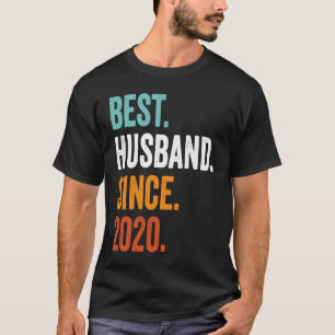 Mens Best Husband Seit 2020 3. Hochzeitstag T-Shirt