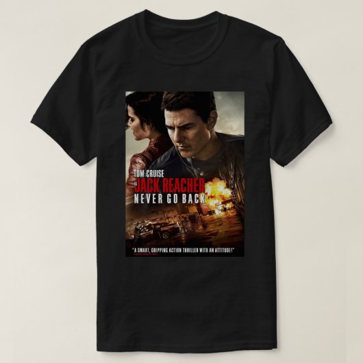 Mens Best Jack Reacher TV Serie Grafische T-Shirts (Design vorne)