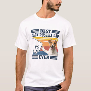 Mens Best Jack Russell Vater Ever Funny Dog Lover  T-Shirt