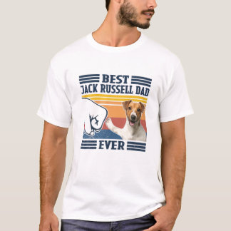 Mens Best Jack Russell Vater Ever Funny Dog Lover T-Shirt
