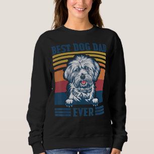 Mens Best Lhasa Apso Vater Ever Dog Vater Vater's Sweatshirt