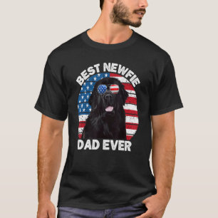 Mens Best Newfie Vater je 4. Juli Neufundland T-Shirt