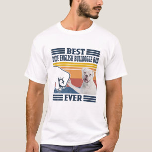 Mens Best Olde English Bulldogge Vater Ever Funny T-Shirt