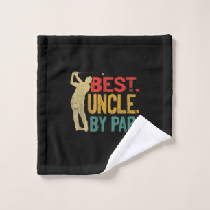 Mens Best Onkel by Par Retro Vathers Day Geschenke Waschlappen