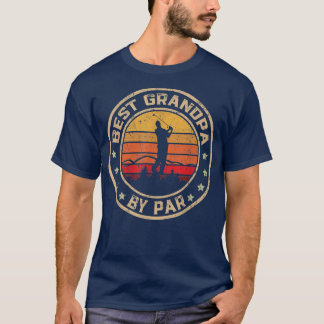 Mens Best Opa Par Vatertag Golf Golfspielen T-Shirt