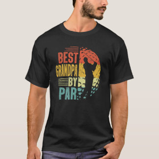 Mens Best Opa Par Vatertag Golf Grand T-Shirt