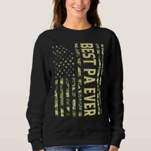 Mens Best Pa je US-amerikanische Flagge Großvater Sweatshirt