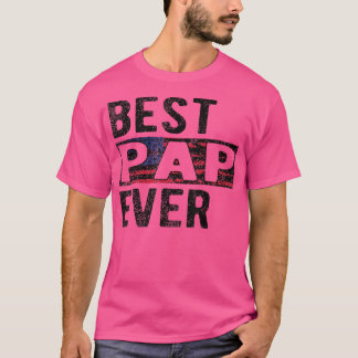 Mens Best Pap je stolz Pap Opp T-Shirt