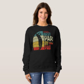 Mens Best Papa by Par Daddy Pater Day Golf Sweatshirt (Vorne ganz)