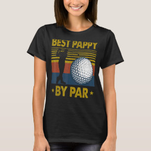 Mens Best Pappy by Par Disk Golf für Men Vater" T-Shirt