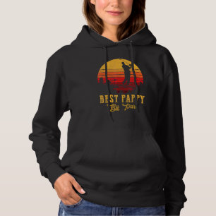 Mens Best Pappy by Par Vatertag Golf Golfspielen 3 Hoodie