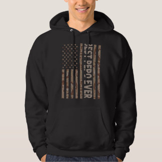 Mens Best Pepo je US-amerikanische Flagge Großfett Hoodie