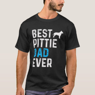 Mens Best Pittie Vater Ever Funny Dog Vater Hausbe T-Shirt