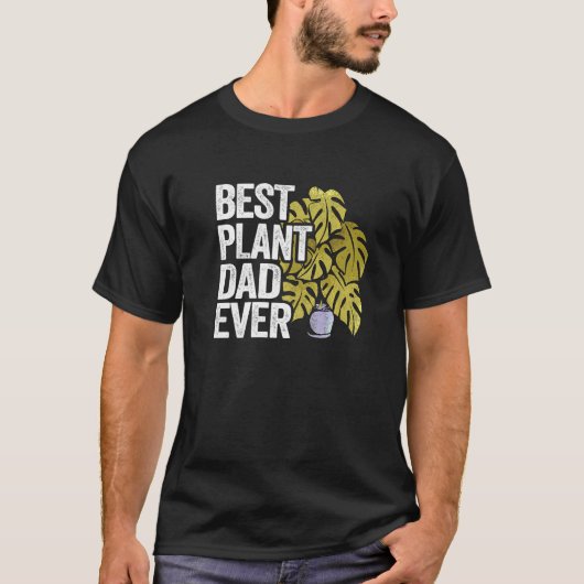 Mens Best Plant Dad Ever Garden Landscaper Gardene T-Shirt (Vorderseite)