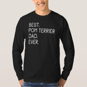 Mens Best Pom Terrier Vater je T-Shirt