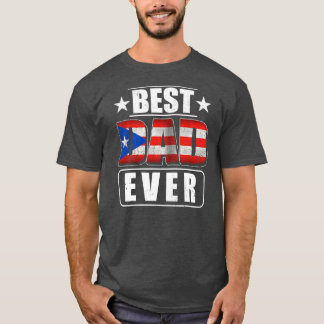 Mens Best Puerto Rico Vater Ever Puerto Rico Daddy T-Shirt