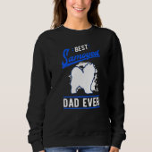 Mens Best Samoyed Dad Ever Samoyed Dad Sweatshirt (Vorderseite)