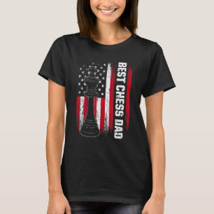 Mens Best Schach Vater Schach Club Schach Spieler T-Shirt