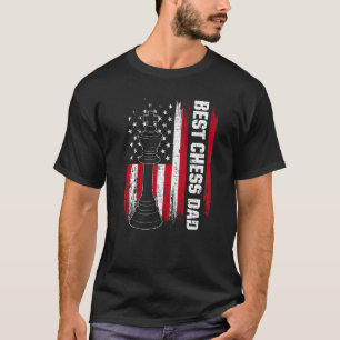 Mens Best Schach Vater Schach Club Schach Spieler  T-Shirt