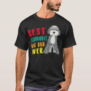 Mens Best Schnoodle Hund Vater je Vatertag Hunger T-Shirt