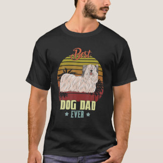 Mens Best Skye Terrier Vater je Daddy Dog Lover Ow T-Shirt