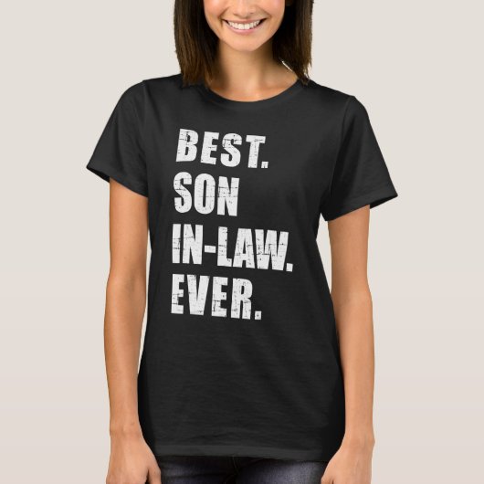 Mens Best Son in law Ever Family Matching T-Shirt (Vorderseite)