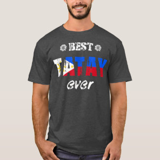 Mens Best Tatay Ever Filipino Vater T-Shirt