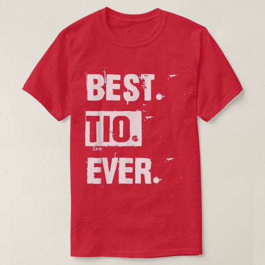 Mens Best Tio je Uncle Niece Nephew Geschenk  T-Shirt (Design vorne)