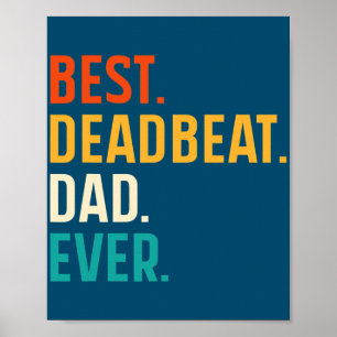 Mens Best Tobeat Vater Ever Funny Vathday Poster