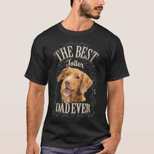 Mens Best Toller Vater je Nova Scotia Duck Toller T-Shirt (Vorderseite)