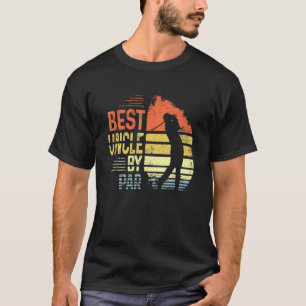Mens Best Uncle Par Uncle VATHERS Day Golf T-Shirt