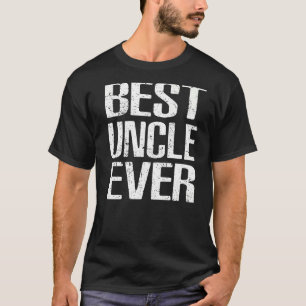 Mens Best Uncle T-Shirt von Nichte Nephew
