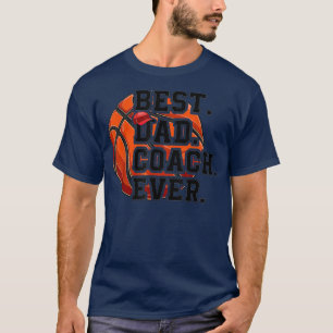 Mens Best Vater Basketballtrainer je Vatertag T-Shirt