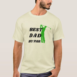 Mens Best Vater by Par Short Sleeve Graphic T-Shir T-Shirt