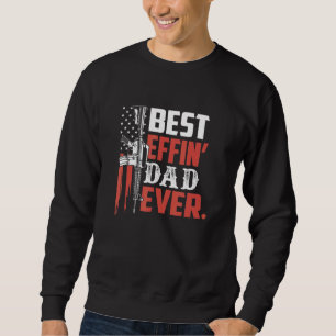 Mens Best Vater je Daddy Gun Rights Ar-15 American Sweatshirt