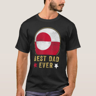 Mens Best Vater je grönländischen Vaterland Gree T-Shirt