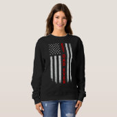 Mens Best Vater jemals American Flag Daders Father Sweatshirt (Vorne ganz)