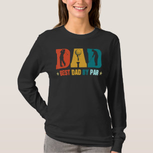 Mens Best Vater Par Golf Vater Golf Golfer Spiel D T-Shirt