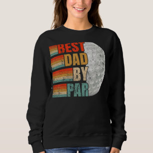 Mens Best Vater Par Vintag Golfplatz Golf Vater Fa Sweatshirt