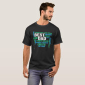 Mens Best Vater Vater Daddy T Shirt (Vorne ganz)