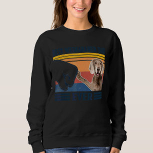Mens Best Weimaraner Vater je Hunde Vatertag Sweatshirt