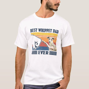 Mens Best Whippet Vater Ever Funny Dog Lover Vater T-Shirt