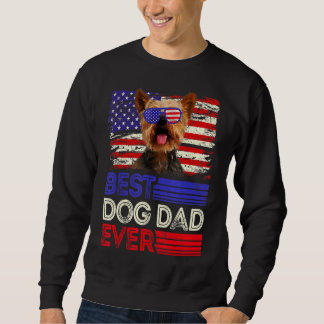 Mens Best Yorkshire Terrier Vater Ever American Fl Sweatshirt