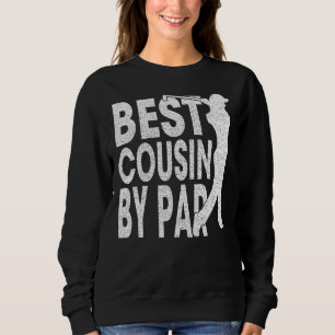 Mens Bester Cousin Par Vintag Pro Golfer Vater Sweatshirt