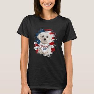 Mens Bester maltesischer Vater je amerikanischer F T-Shirt